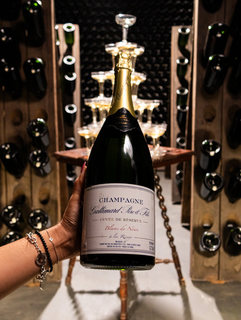 Champagne Gallimard Père et Fils Blanc de Noirs Cuvée de Reserve Les Riceys Brut NV (Magnum 1.5L)(ND) Wine - Last Bottle