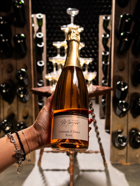 Hubert Meyer Cremant d’Alsace Rose Brut NV Wine - Last Bottle