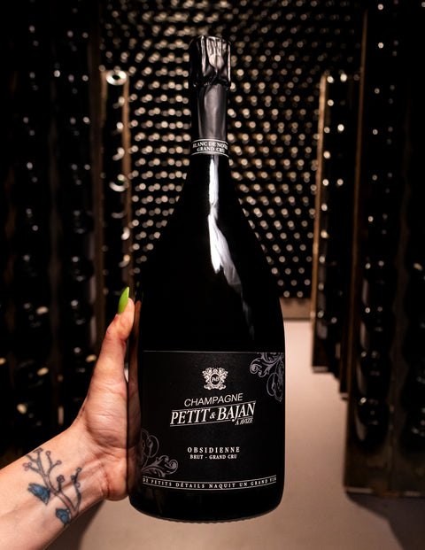 Champagne Petit & Bajan Blanc de Noirs Obsidienne Brut Grand Cru NV (Magnum 1.5L) Wine - Last Bottle