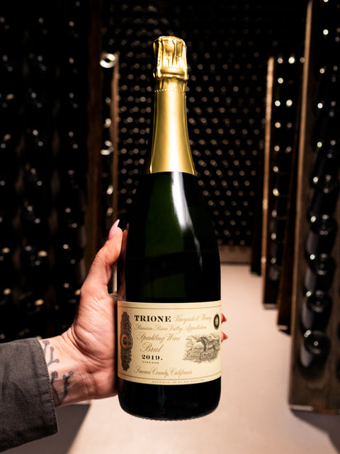Trione Vineyards Sparkling Brut River Road Ranch Russian River Valley 2019 Wine - Last Bottle