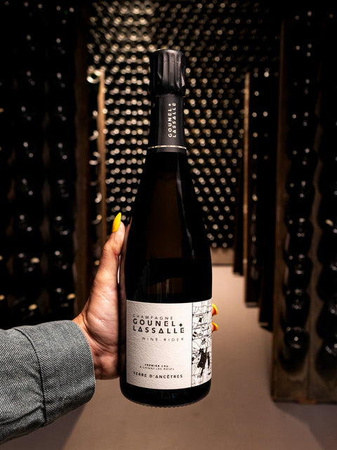 Champagne Gounel Lassalle Terre d'Ancetres Brut Nature Chigny Les Rosés Premier Cru NV Wine - Last Bottle