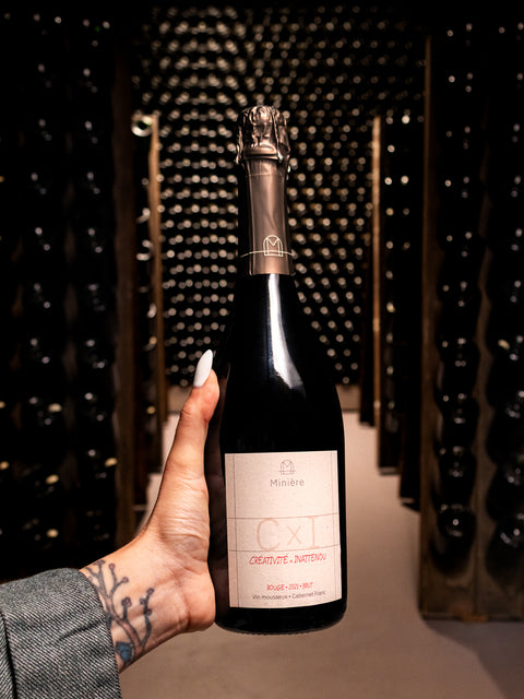 Château la Minière Rouge Créative x Inattendu Brut France 2021 Wine - Last Bottle