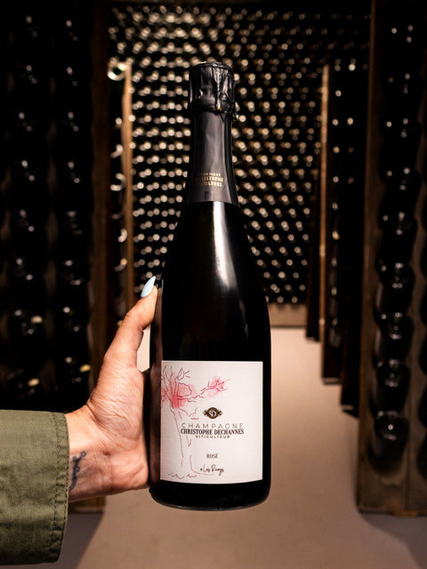 Champagne Christophe Dechannes Rosé Brut Les Riceys NV Wine - Last Bottle