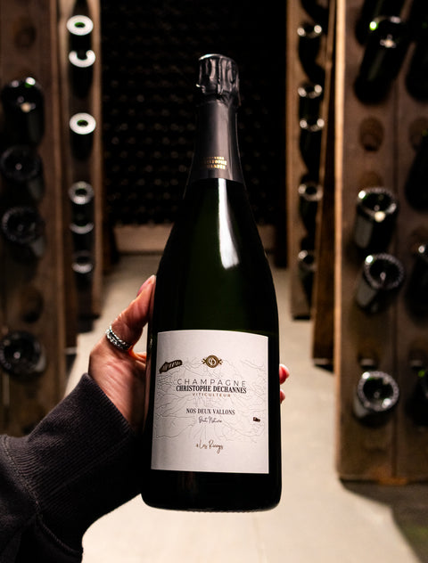 Champagne Christophe Dechannes Nos Deux Vallons Les Riceys Brut Nature NV Wine - Last Bottle