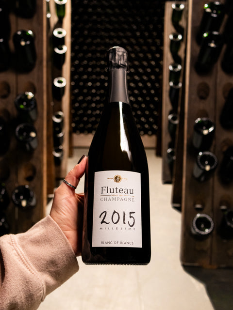 Champagne Fluteau Blanc de Blancs Millésime Extra Brut 2015