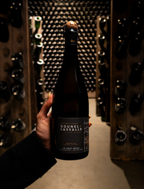Champagne Gounel Lassalle Le Haut Belai Brut Nature Chigny Les Rosés Premier Cru NV NV
