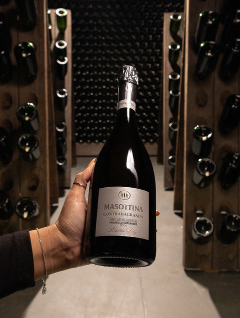 Masottina Prosecco di Conegliano Valdobbiadene Superiore Contradagranda Extra Dry NV (Damaged Labels)
