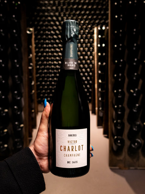 Champagne Victor Charlot Noir de Jais Brut NV Wine - Last Bottle