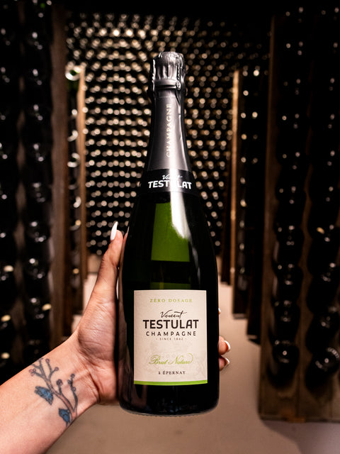 Champagne Vincent Testulat Blanc de Blancs Brut Nature NV Wine - Last Bottle