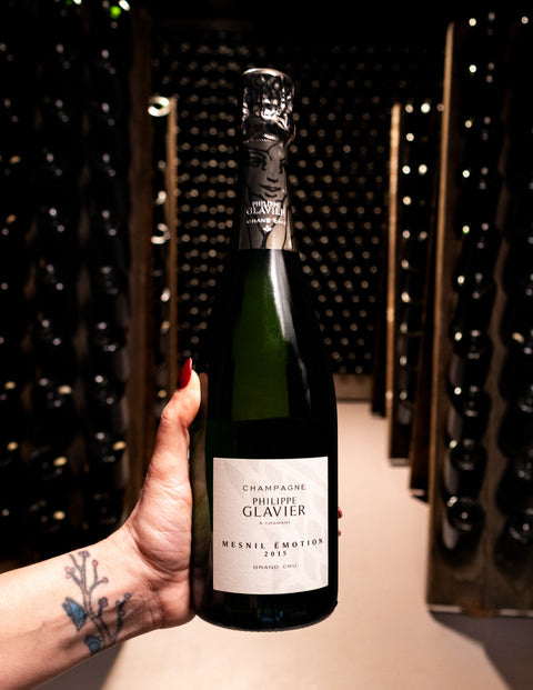 Champagne Philippe Glavier Blanc de Blancs Mesnil Emotion Brut Grand Cru 2015 Wine - Last Bottle