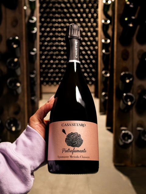 Casa Setaro Pietrafumante Rosé Piedirosso Spumante Metodo Classico Brut 2020 Wine - Last Bottle
