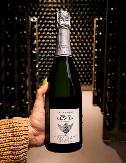 Champagne Philippe Glavier Blanc de Blancs La Grâce d'Alphaël Brut Nature Grand Cru NV Wine - Last Bottle